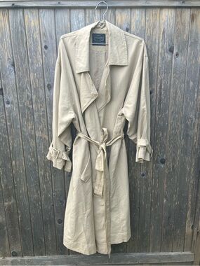 Levi’s linen blend trench